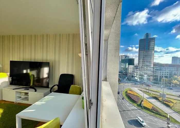 Super Apartament Green Rondo Onz Metro Nowe Wifi 300 Mb/S Aircondition Netflix Spotify