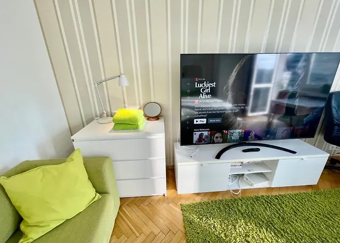 Super Apartament Green Rondo Onz Metro Nowe Wifi 300 Mb/S Aircondition Netflix Spotify